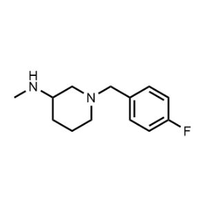 1-(4-Fluorobenzyl)-N-methylpiperidin-3-amine|CS-1206048