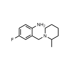 4-Fluoro-2-((2-methylpiperidin-1-yl)methyl)aniline|CS-1206053
