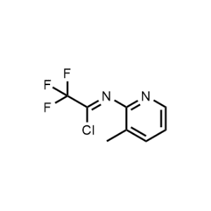 2,2,2-Trifluoro-N-(3-methylpyridin-2-yl)acetimidoyl chloride|CS-1206124