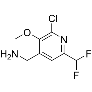 (2-Chloro-6-(difluoromethyl)-3-methoxypyridin-4-yl)methanamine|CS-1206134