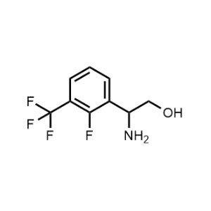 2-Amino-2-(2-fluoro-3-(trifluoromethyl)phenyl)ethan-1-ol|CS-1206276