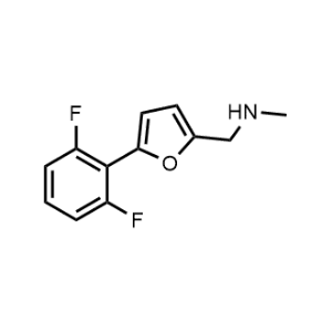 1-(5-(2,6-Difluorophenyl)furan-2-yl)-N-methylmethanamine|CS-1206376