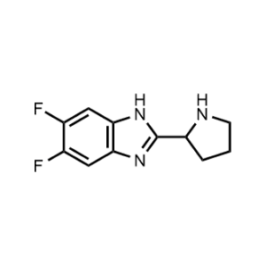 5,6-Difluoro-2-(pyrrolidin-2-yl)-1H-benzo[d]imidazole|CS-1206392