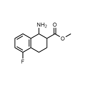 Methyl 1-amino-5-fluoro-1,2,3,4-tetrahydronaphthalene-2-carboxylate|CS-1206424