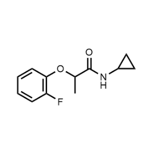 N-Cyclopropyl-2-(2-fluorophenoxy)propanamide|CS-1206435
