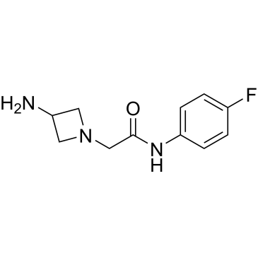 2-(3-Aminoazetidin-1-yl)-N-(4-fluorophenyl)acetamide|CS-1206437