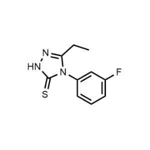5-Ethyl-4-(3-fluorophenyl)-2,4-dihydro-3H-1,2,4-triazole-3-thione|CS-1206462