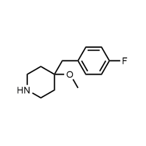 4-(4-Fluorobenzyl)-4-methoxypiperidine|CS-1206464