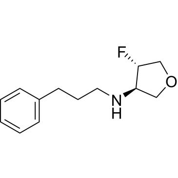 (3R,4S)-4-Fluoro-N-(3-phenylpropyl)tetrahydrofuran-3-amine|CS-1206466