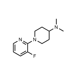 1-(3-Fluoropyridin-2-yl)-N,N-dimethylpiperidin-4-amine|CS-1206472