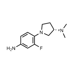 (S)-1-(4-Amino-2-fluorophenyl)-N,N-dimethylpyrrolidin-3-amine|CS-1206482