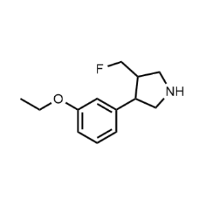3-(3-Ethoxyphenyl)-4-(fluoromethyl)pyrrolidine|CS-1206489