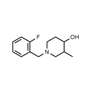 1-(2-Fluorobenzyl)-3-methylpiperidin-4-ol|CS-1206497