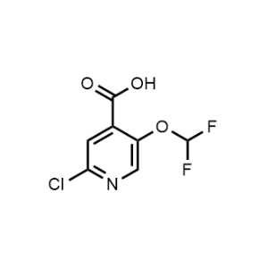 2-Chloro-5-(difluoromethoxy)isonicotinic acid|CS-1206520