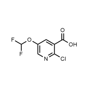 2-Chloro-5-(difluoromethoxy)nicotinic acid|CS-1206525