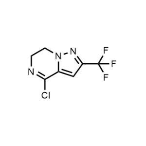 4-Chloro-2-(trifluoromethyl)-6,7-dihydropyrazolo[1,5-a]pyrazine|CS-1206557