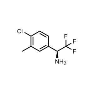 (S)-1-(4-Chloro-3-methylphenyl)-2,2,2-trifluoroethan-1-amine|CS-1206605