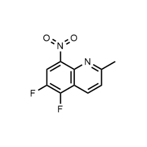 5,6-Difluoro-2-methyl-8-nitroquinoline|CS-1206711