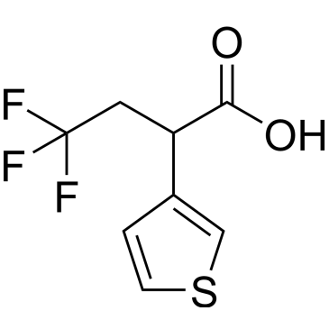 4,4,4-Trifluoro-2-(thiophen-3-yl)butanoic acid|CS-1206773