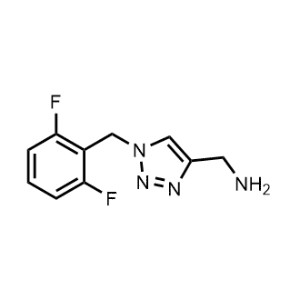 (1-(2,6-Difluorobenzyl)-1H-1,2,3-triazol-4-yl)methanamine|CS-1206781