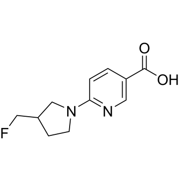6-(3-(Fluoromethyl)pyrrolidin-1-yl)nicotinic acid|CS-1206837