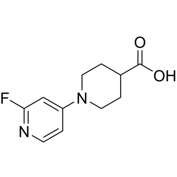 1-(2-Fluoropyridin-4-yl)piperidine-4-carboxylic acid|CS-1206867