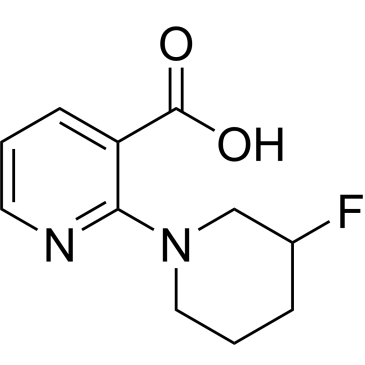 2-(3-Fluoropiperidin-1-yl)nicotinic acid|CS-1206872
