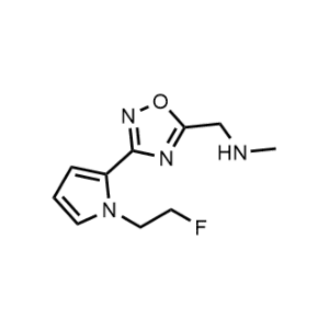 1-(3-(1-(2-Fluoroethyl)-1H-pyrrol-2-yl)-1,2,4-oxadiazol-5-yl)-N-methylmethanamine|CS-1206895