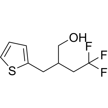 4,4,4-Trifluoro-2-(thiophen-2-ylmethyl)butan-1-ol|CS-1206901
