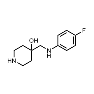 4-(((4-Fluorophenyl)amino)methyl)piperidin-4-ol|CS-1206939