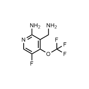 3-(Aminomethyl)-5-fluoro-4-(trifluoromethoxy)pyridin-2-amine|CS-1207098