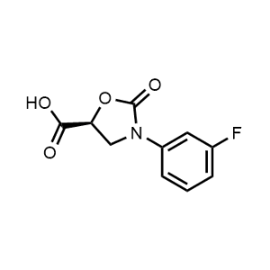 (S)-3-(3-Fluorophenyl)-2-oxooxazolidine-5-carboxylic acid|CS-1207114