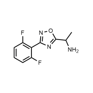 1-(3-(2,6-Difluorophenyl)-1,2,4-oxadiazol-5-yl)ethan-1-amine|CS-1207179