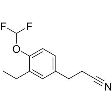 3-(4-(Difluoromethoxy)-3-ethylphenyl)propanenitrile|CS-1207221