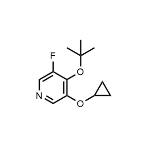 4-(Tert-butoxy)-3-cyclopropoxy-5-fluoropyridine|CS-1207256