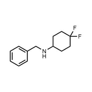 N-Benzyl-4,4-difluorocyclohexan-1-amine|CS-1207289