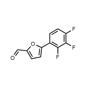 5-(2,3,4-Trifluorophenyl)furan-2-carbaldehyde|CS-1207449