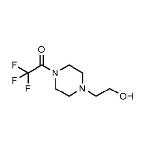 2,2,2-Trifluoro-1-(4-(2-hydroxyethyl)piperazin-1-yl)ethan-1-one|CS-1207519