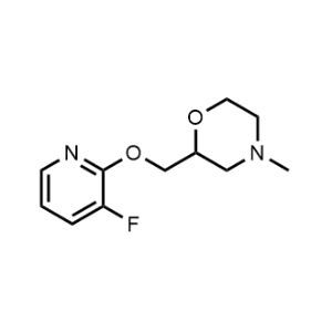 2-(((3-Fluoropyridin-2-yl)oxy)methyl)-4-methylmorpholine|CS-1207626