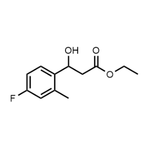 Ethyl 3-(4-fluoro-2-methylphenyl)-3-hydroxypropanoate|CS-1207648