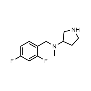 N-(2,4-Difluorobenzyl)-N-methylpyrrolidin-3-amine|CS-1207661
