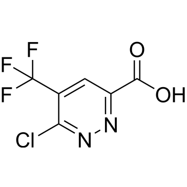 6-Chloro-5-(trifluoromethyl)pyridazine-3-carboxylic acid|CS-1207676