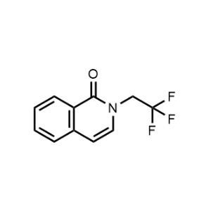 2-(2,2,2-Trifluoroethyl)isoquinolin-1(2H)-one|CS-1207892