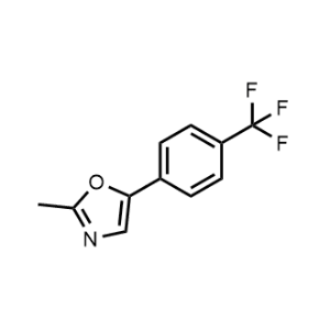 2-Methyl-5-(4-(trifluoromethyl)phenyl)oxazole|CS-1207907