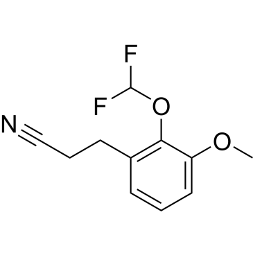 3-(2-(Difluoromethoxy)-3-methoxyphenyl)propanenitrile|CS-1207960