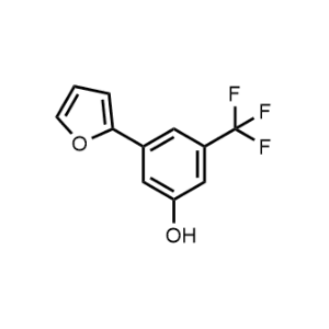 3-(Furan-2-yl)-5-(trifluoromethyl)phenol|CS-1208325