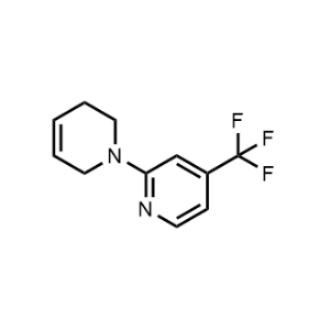 4'-(Trifluoromethyl)-3,6-dihydro-2H-1,2'-bipyridine|CS-1208406