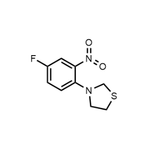 3-(4-Fluoro-2-nitrophenyl)thiazolidine|CS-1208468