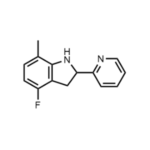 4-Fluoro-7-methyl-2-(pyridin-2-yl)indoline|CS-1208492