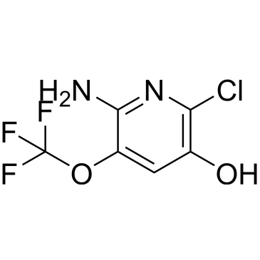 6-Amino-2-chloro-5-(trifluoromethoxy)pyridin-3-ol|CS-1208509
